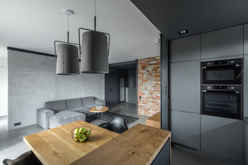 Modern loft interior