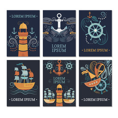  ollection of marine cards.