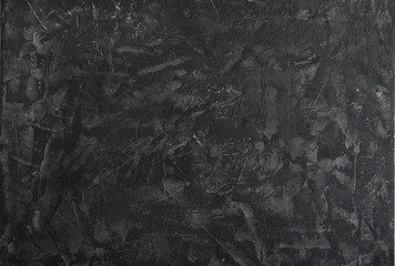 Black cement background.Black wall.