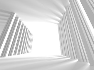 Obraz premium White Architecture Construction Modern Interior Background