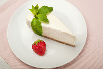 chesecake  strawberry