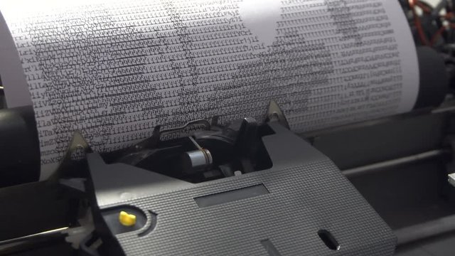 Robot Printing Picture with Characters