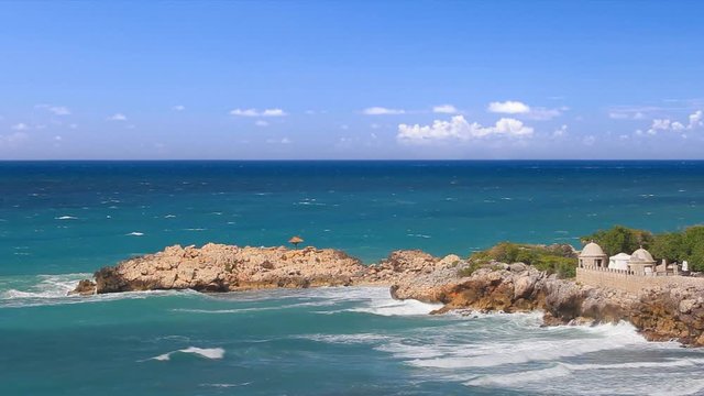 Coastline of Labadee, Haiti
