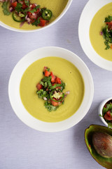 Avocado soup