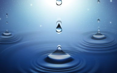 water drops illustration