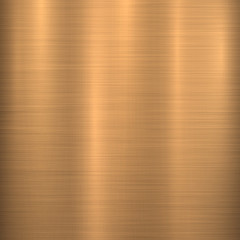 Bronze metal technology background with polished, brushed texture, chrome, silver, steel, aluminum, copper for design concepts, web, prints, posters, wallpapers, interfaces. Vector illustration.