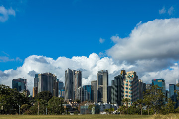 Fototapeta na wymiar Barangaroo skyline Sydney