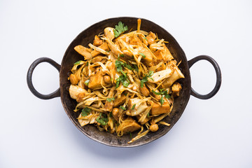 Kathal ki Sukhi Sabzi or jackfruit vegetable recipe of fanas chi bhaji or phanas ki sabzi