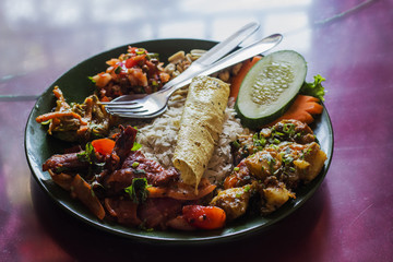 Nepali Newari Khaja Set (Nepali famous Dish)