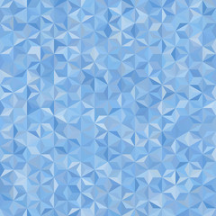 Background of blue geometric shapes. Seamless mosaic pattern. Vector illustration