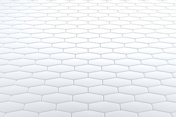 Abstract background of tile wall. 3D rendering.