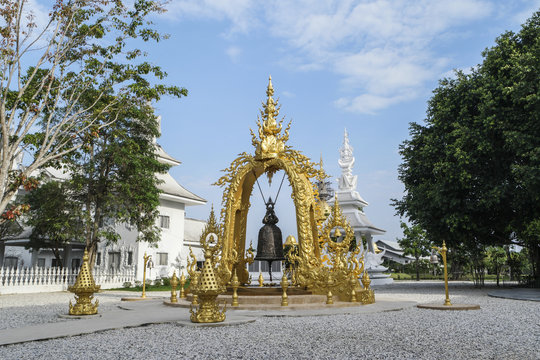 Wat Rong Khun, Chaingrai, Thailand.