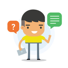 Man character lifestyle situation