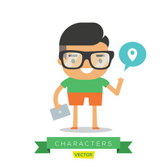 Man character lifestyle situation for website, blog, Cartoon flat-style infographic illustration.
