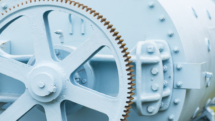 Old, industrial dryer