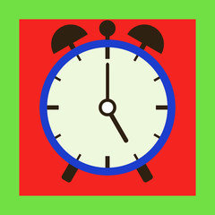 Icon alarm clock