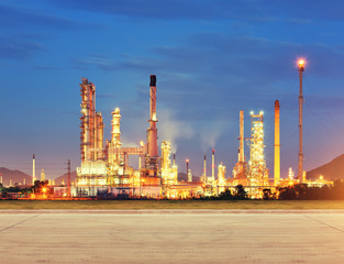Oil gas refinery plant. May called petroleum, production or petrochemical plant. Industrial factory construction from engineering technology with steel pipe, pipeline, tank. Business for power energy.
