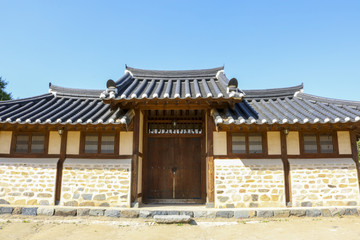 한국의 전통 민속마을 풍경