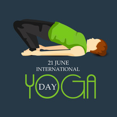International Yoga Day.