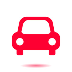 Transport icon. Car sign. Delivery transport symbol.