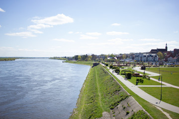 Coast of Vistula in Tczew