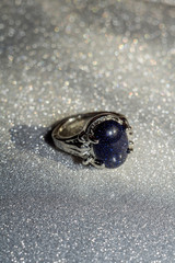 Blue Aventurine Ring