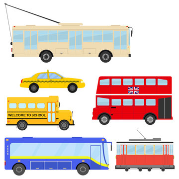 Transport, car, bus