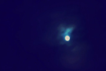 Fototapeta premium Dark Night and Moon Textured