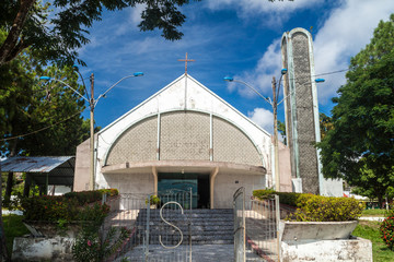 Sao Sebastiao church in Santarem, Brazil