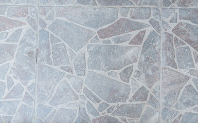 Tiled floor