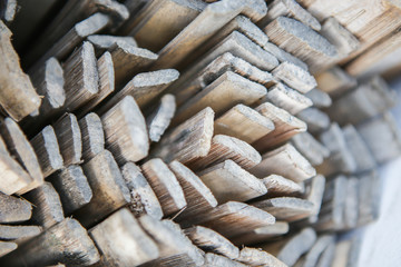 wood pile