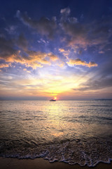 sea sunset