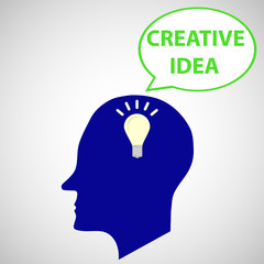 Creative mind, creative idea