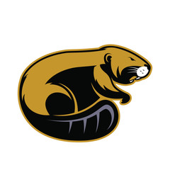 Beaver mascot 2 © sundatoon