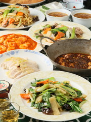 中華料理,食事,料理,中国,コース,ディナー