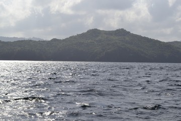 Ocean view with islands