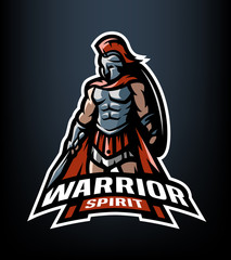 Warrior spirit. The Roman Warrior logo.