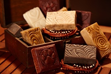 Natural soap bars