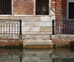 Treppe zum Meer,  Venedig