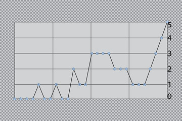 Business growth arrow, vector illustrator