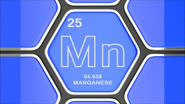 Manganese Element Animation