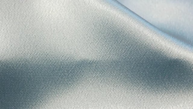 Color change of the blue silk fabric in the draping