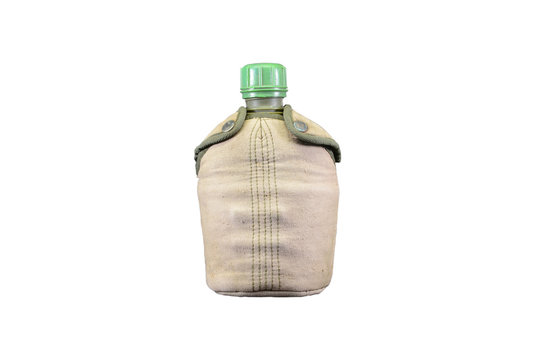 army water can isolate on white background,clipping path