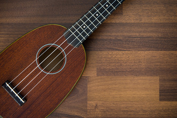 Fototapeta premium Hawaiian soprano ukulele