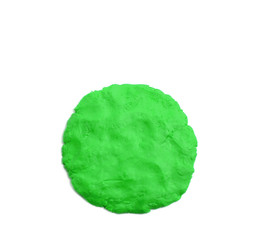 plasticine texture isolated on white background