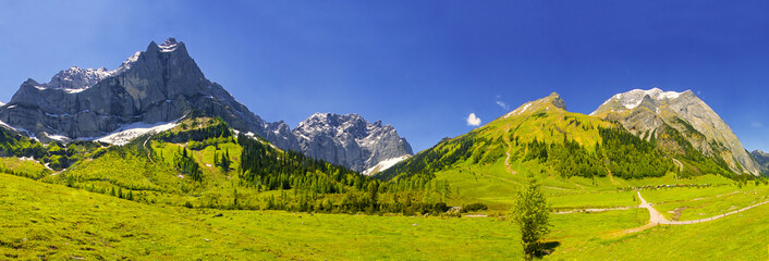 Großer Ahornboden Panorama im Karwendel