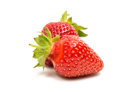 Fresh strawberry isolated