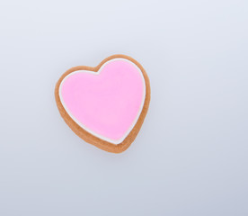 cake decoration or heart shape cake decoration on a background.