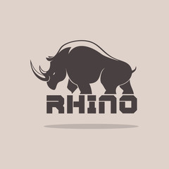 Rhino Silhoulette