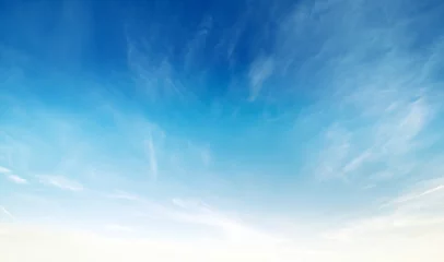 Deurstickers Kleuren in lucht en wolken © 1xpert